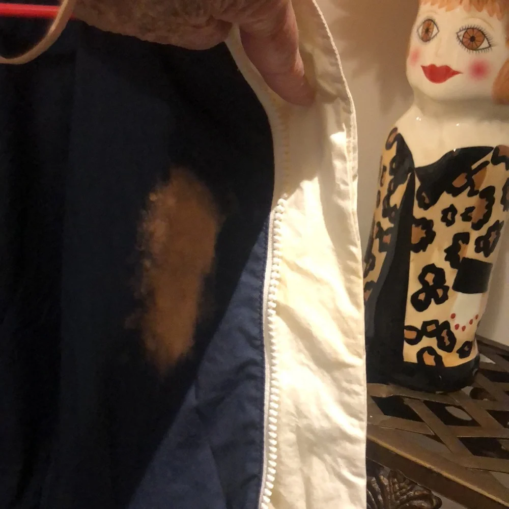 Vintage Nautica Jacket with full length zipper and zippered pocket. - Picture 8 of 9